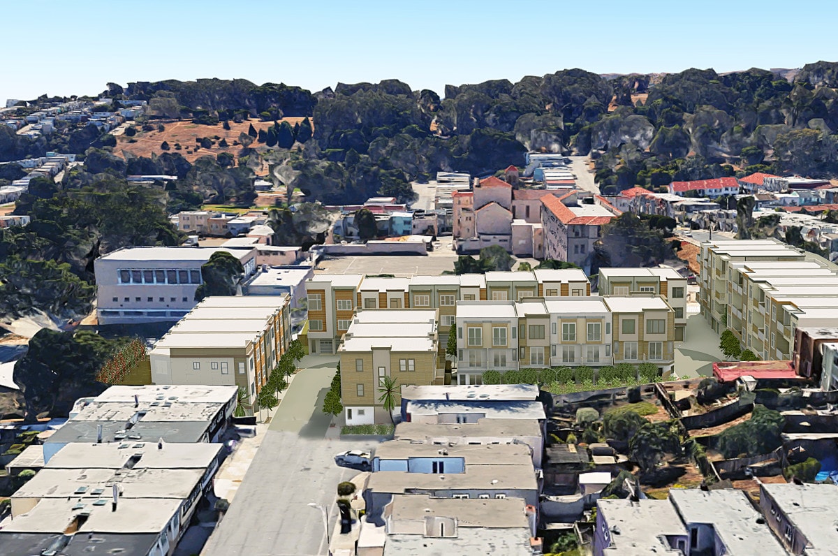 495 Cambridge Street, San Francisco | 54 Townhome Community with Planning Commission Approval | Shamrock Real Estate